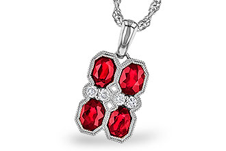 F319-57143: NECK 1.70 RUBY 1.82 TGW