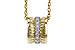 F319-62588: NECKLACE .24 TW