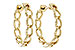F320-47143: GOLD EARRINGS (18MM)