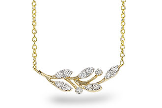 F320-48915: NECKLACE .32 TW