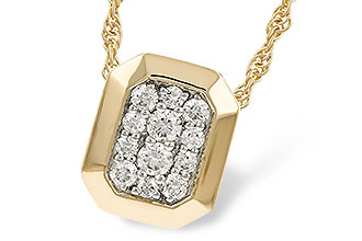 F320-52561: NECKLACE .25 TW