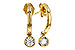 F320-52597: EARRINGS .10 TW