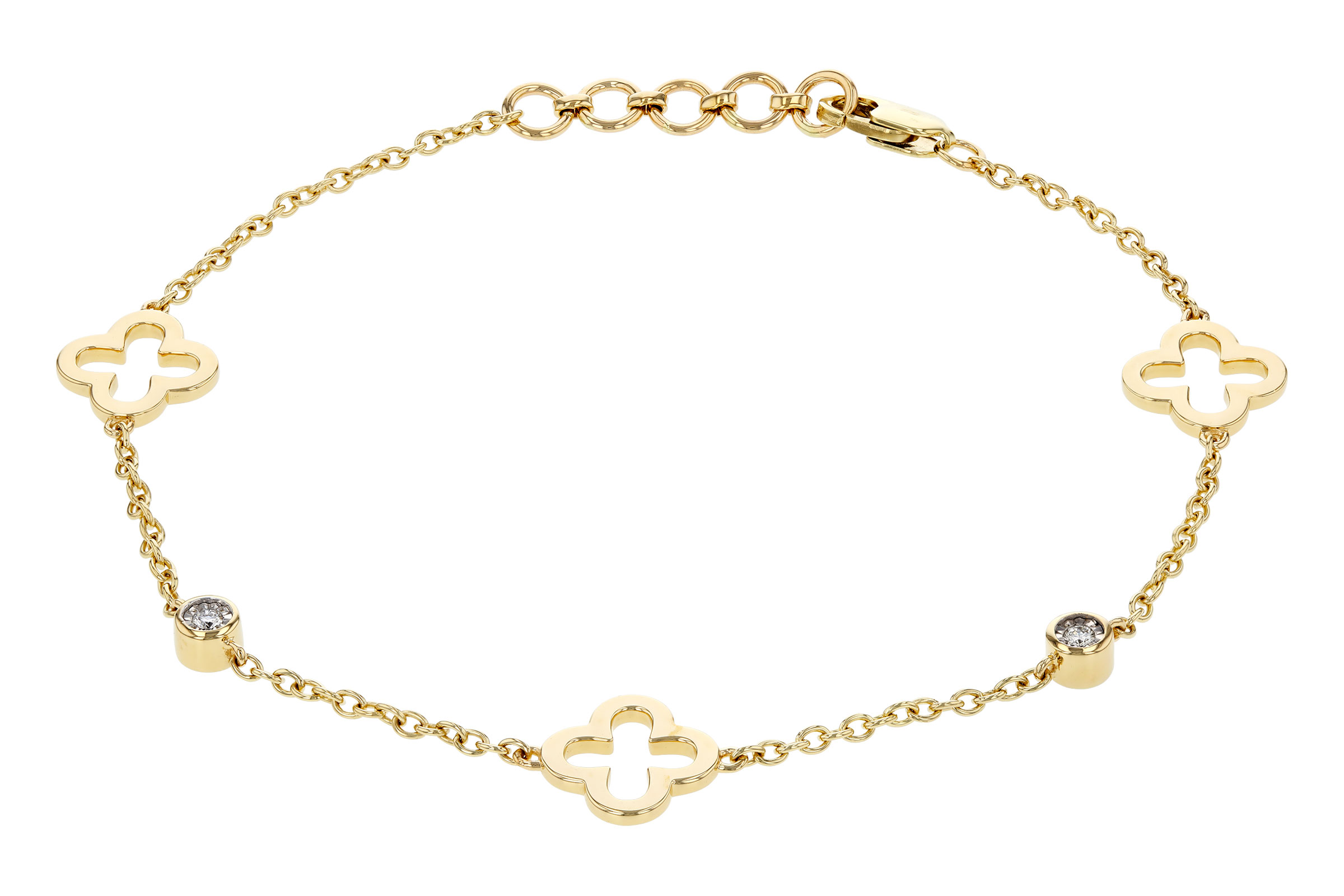 F321-38052: BRACELET .06 TW (7.25")