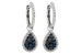G232-36224: EARR .50 BLUE DIA .95 TW