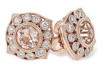 G234-13479: EARR .75 MORGANITE .98 TGW