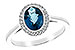 G235-01661: LDS RG 1.27 LONDON BLUE TOPAZ 1.42 TGW