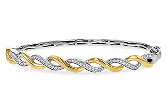 G235-05324: BANGLE BRACELET .42 TW