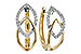 G235-08079: EARRINGS .25 TW