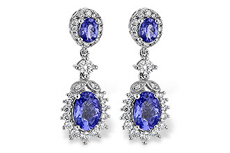 G235-97179: EARR 1.80 TW TANZANITE 2.33 TGW