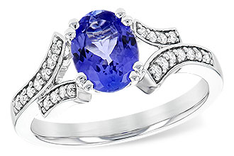 G235-98088: LDS RG 1.15 TANZANITE 1.30 TGW