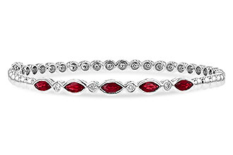 G235-98961: BANGLE 1.50 RUBY 1.63 TGW