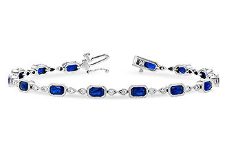 G318-67179: BRACELET 4.00 SAPP 4.32 TGW