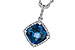 G319-58952: NECK 1.09 LONDON BLUE TOPAZ 1.20 TGW