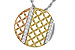 G319-59843: NECKLACE .48 TW