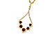 G319-63506: NECK .34 RUBY .53 TGW