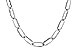 G320-46188: PAPERCLIP SM (16IN, 2.40MM, 14KT, LOBSTER CLASP)