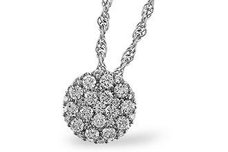 G320-48915: NECKLACE .25 TW