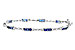 G320-51679: BRACELET 2.10 SAPPHIRE 2.75 TGW (7")