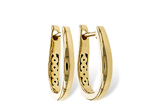 G320-51706: GOLD EARRINGS (15MM)