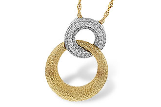 G320-52579: NECKLACE .50 TW
