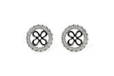 H233-22570: EARRING JACKETS .30 TW (FOR 1.50-2.00 CT TW STUDS)