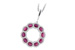 H234-12624: NECK 2.00 RUBY 2.38 TGW