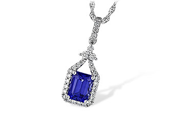 H235-91670: NECK 1.42 TANZANITE 1.72 TGW