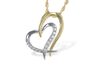 H235-94415: NECKLACE .15 TW