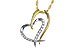 H235-94415: NECKLACE .15 TW