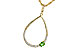 H235-98961: NECK .17 GREEN GARNET .26 TGW