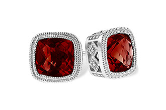 H318-64452: EARR 2.50 TW GARNET