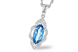 H318-70806: NECK 1.26 BLUE TOPAZ 1.37 TGW