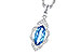 H318-70806: NECK 1.26 BLUE TOPAZ 1.37 TGW