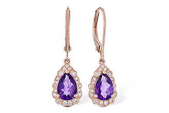 H318-71724: EARR 1.15 TW AMETHYST 1.30 TGW