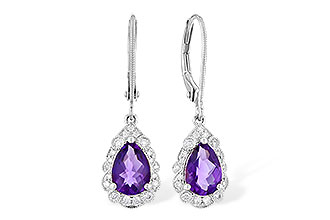 H318-71724: EARR 1.15 TW AMETHYST 1.30 TGW