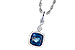 H319-55279: NECK 1.05 LONDON BLUE TOPAZ 1.07 TGW