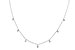 H319-56261: NECKLACE .12 TW (18")