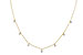 H319-56261: NECKLACE .12 TW (18 INCHES)