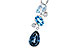 H319-58079: NECK 1.99 TW BLUE TOPAZ 2.02 TGW