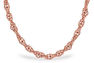 H319-60815: ROPE CHAIN (8", 1.5MM, 14KT, LOBSTER CLASP)