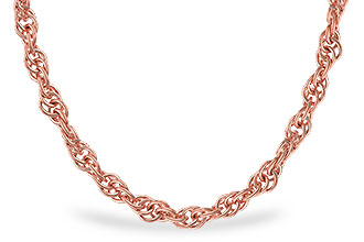 H319-60815: ROPE CHAIN (8IN, 1.5MM, 14KT, LOBSTER CLASP)