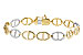 H319-63488: BRACELET .82 TW (7")