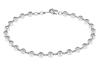 H320-46224: BRACELET .70 TW (7")