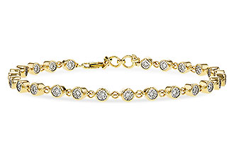 H320-46224: BRACELET .70 TW (7")