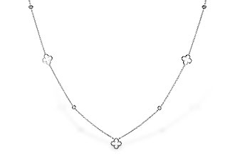 H320-48052: NECKLACE .20 TW (18")