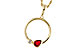 H320-48070: NECKLACE .24 RUBY .26 TGW