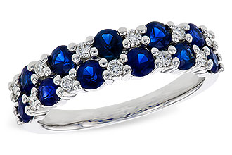 H320-49824: LDS WED RG 1.28 SAPPHIRE 1.47 TGW