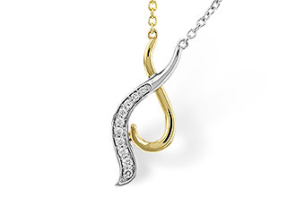 H320-50788: NECKLACE .10 TW (18")