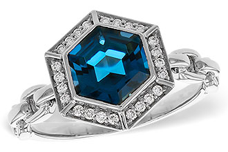 H320-51679: LDS RG 2.03 LONDON BLUE TOPAZ 2.14 TGW (7.5MM LBT)
