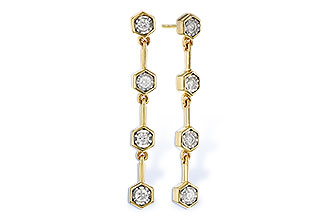 H320-52597: EARRINGS .25 TW